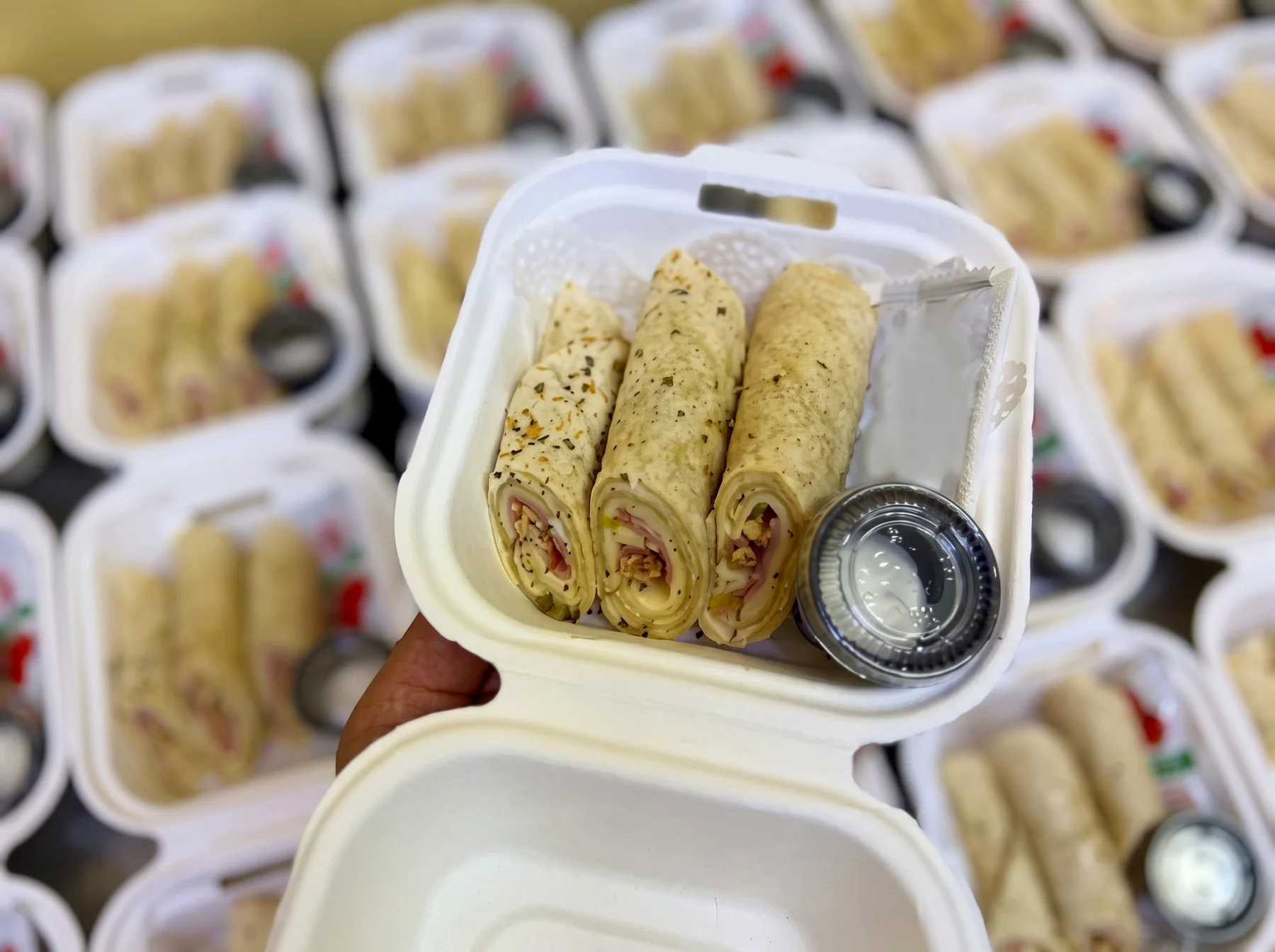 Rollos de jamón y queso de Picaderas MK